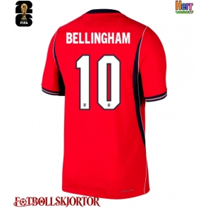 England Jude Bellingham #10 Bortatröja VM 2026 Kortärmad